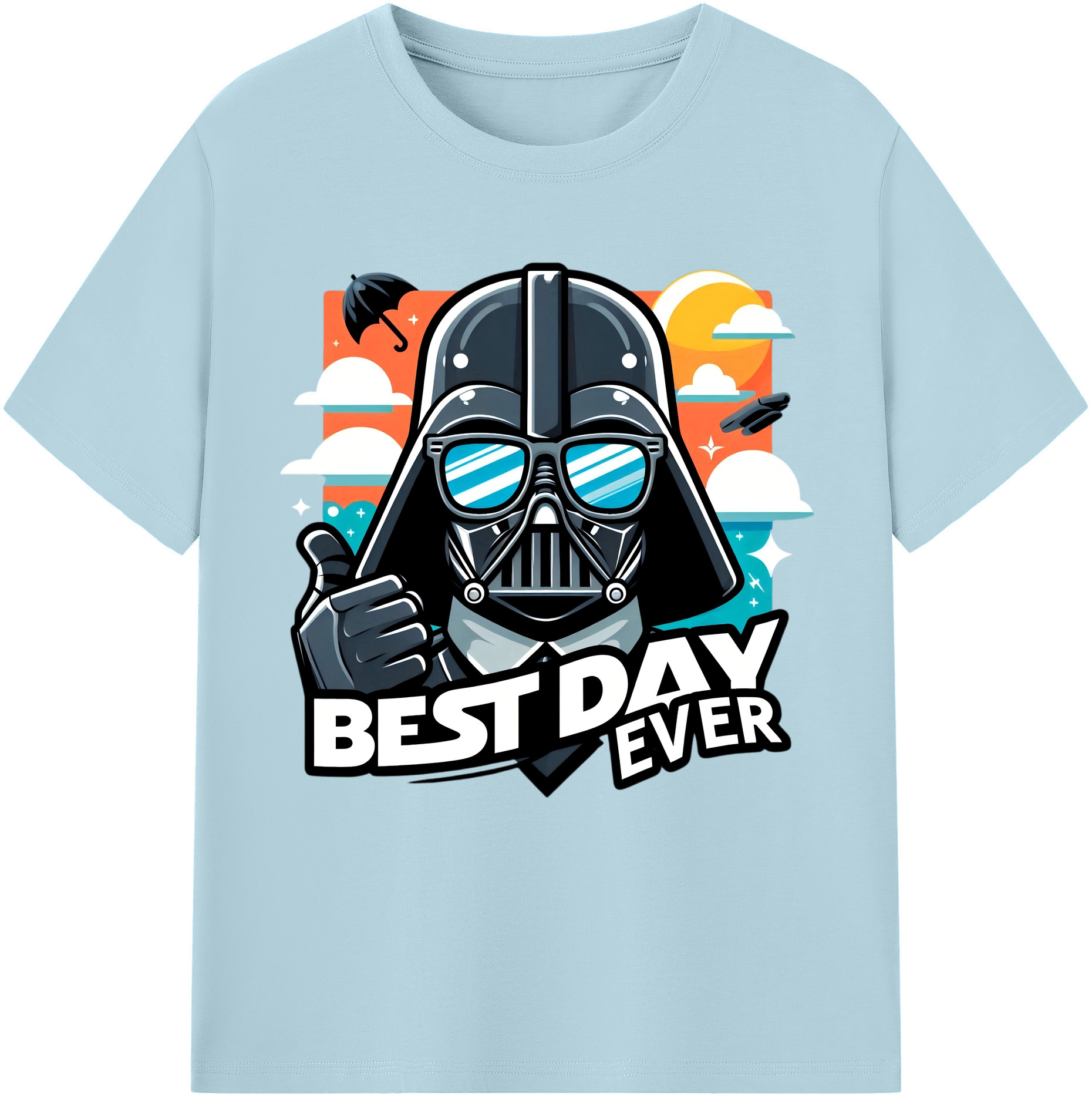 （画像用） スター・ウォーズ Star Wars 綿100％半袖Tシャツ（フロントプリント）